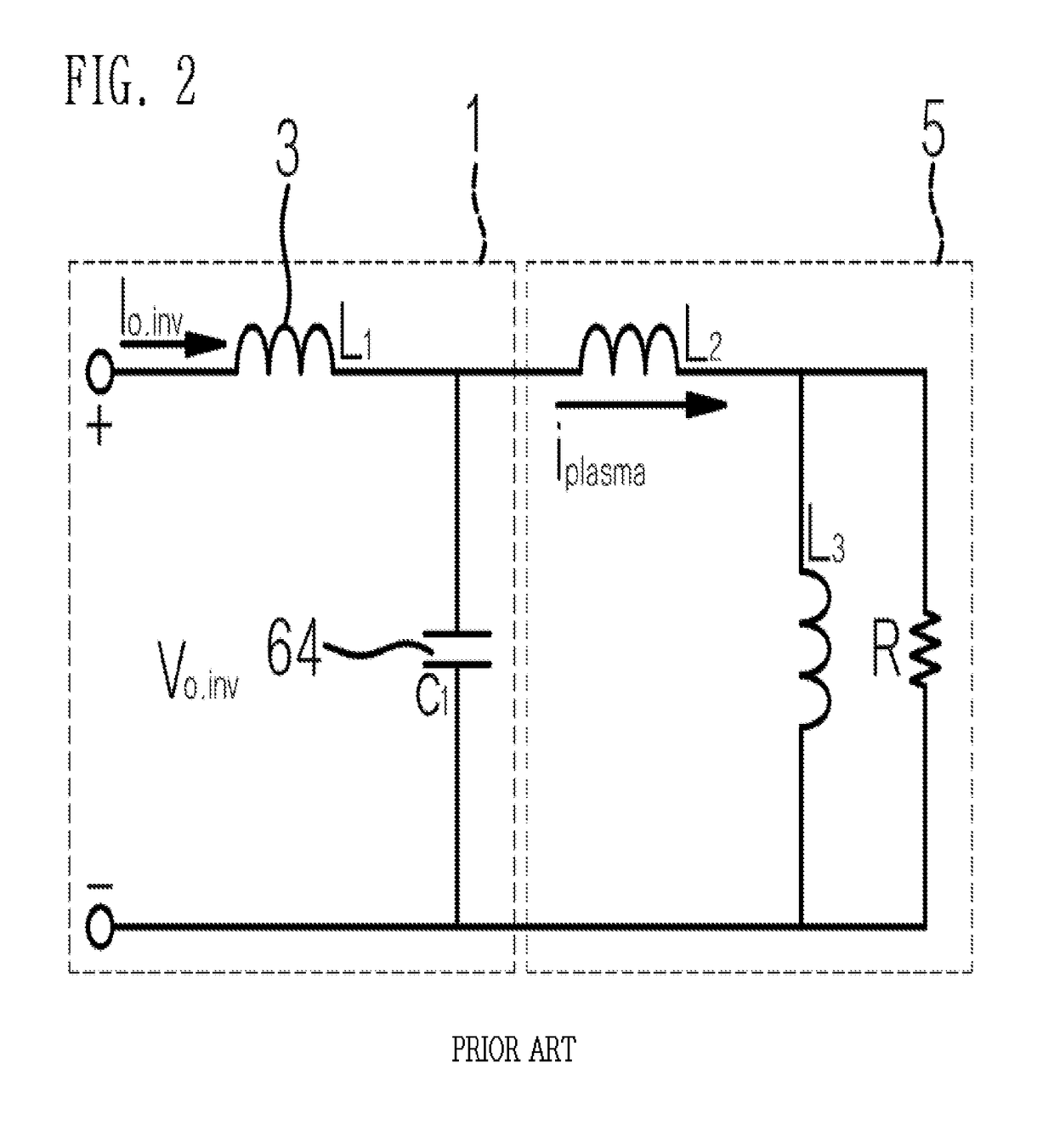 Power supply apparatus having passive element and power supply method for plasma ignition using the same