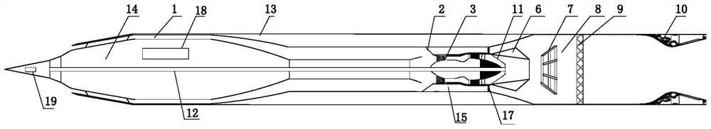 Metal powder fuel air-water cross-medium engine and control method thereof