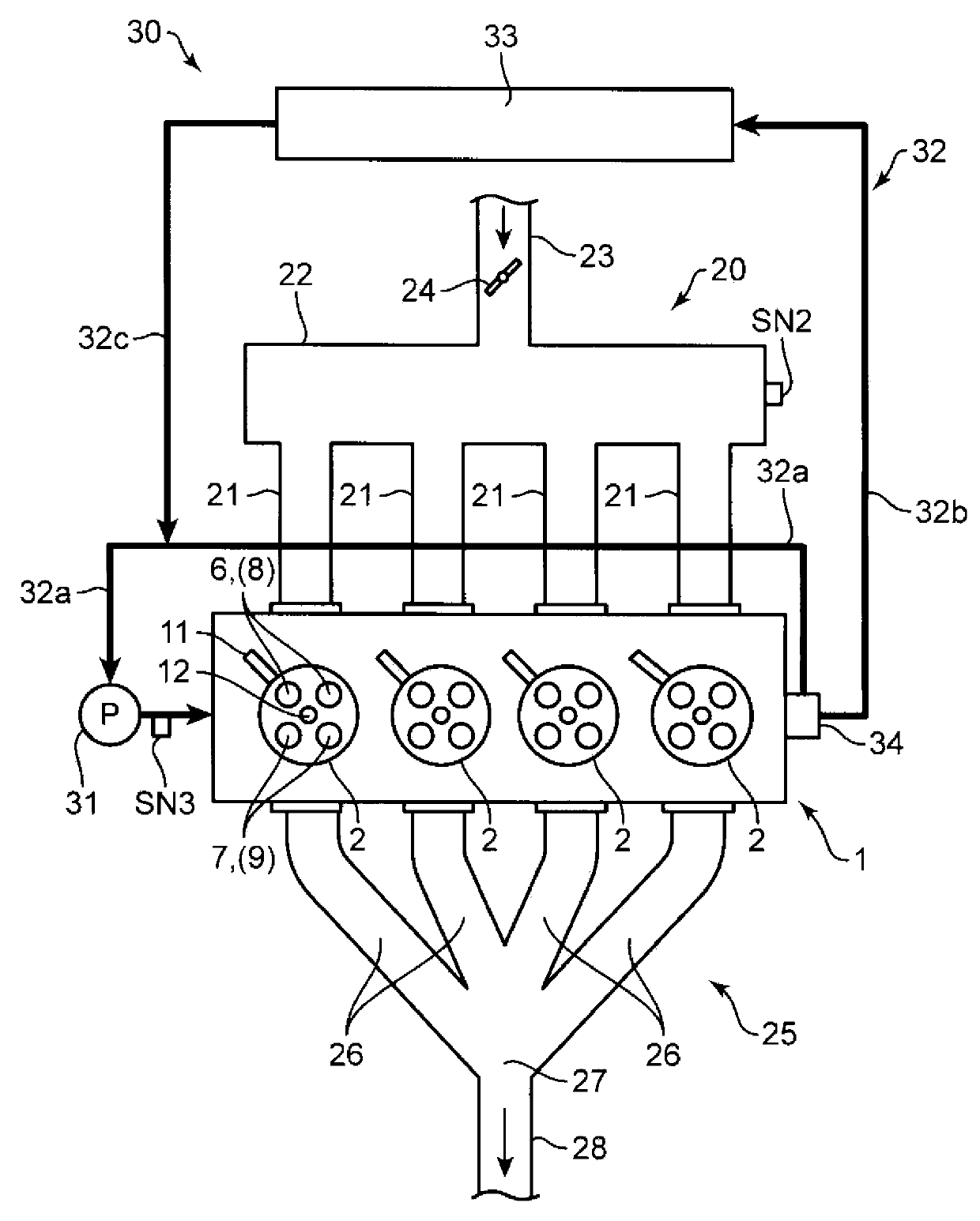 Variable cylinder engine