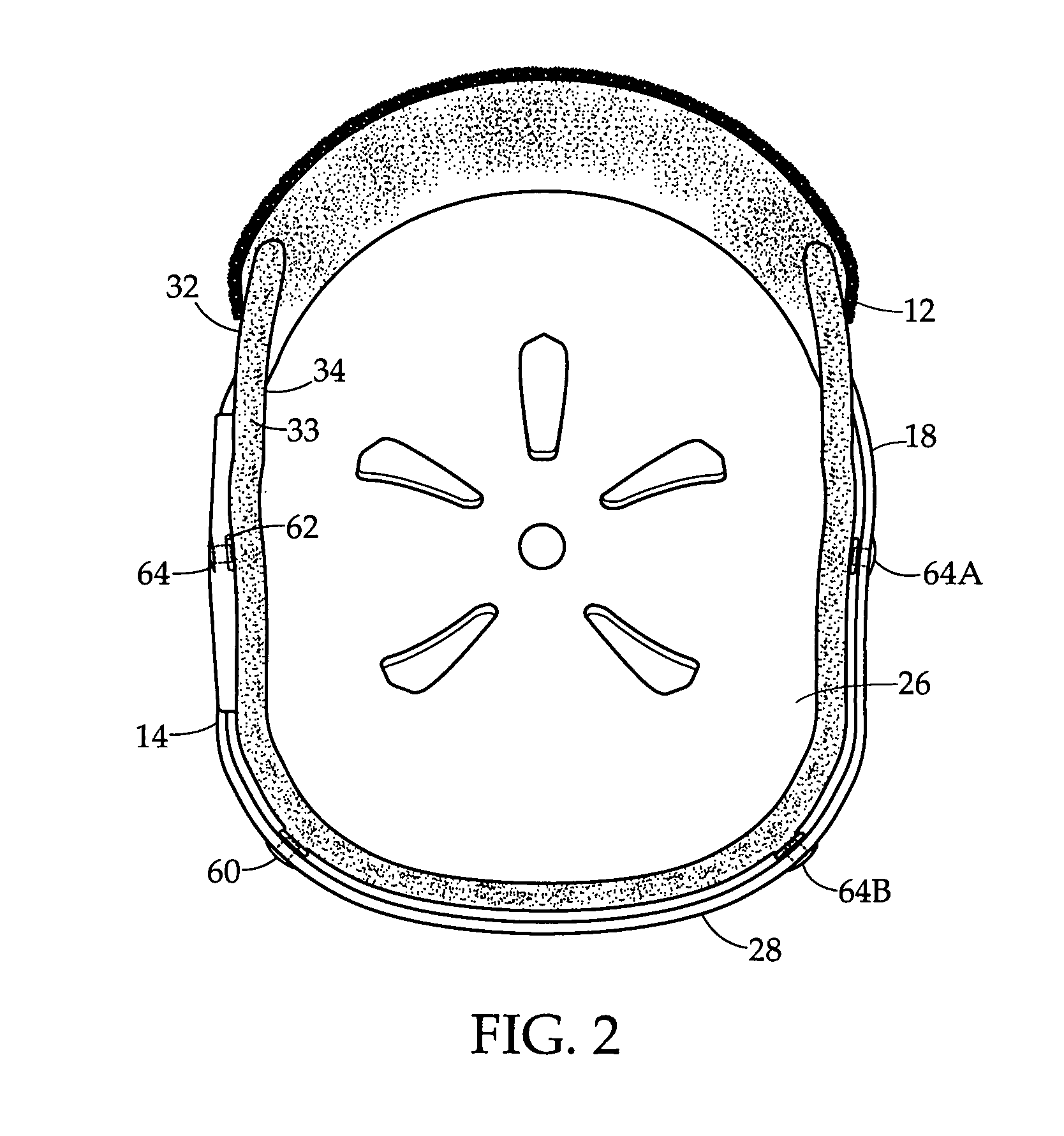 Removable hunter knit liner for use with a protective helmet