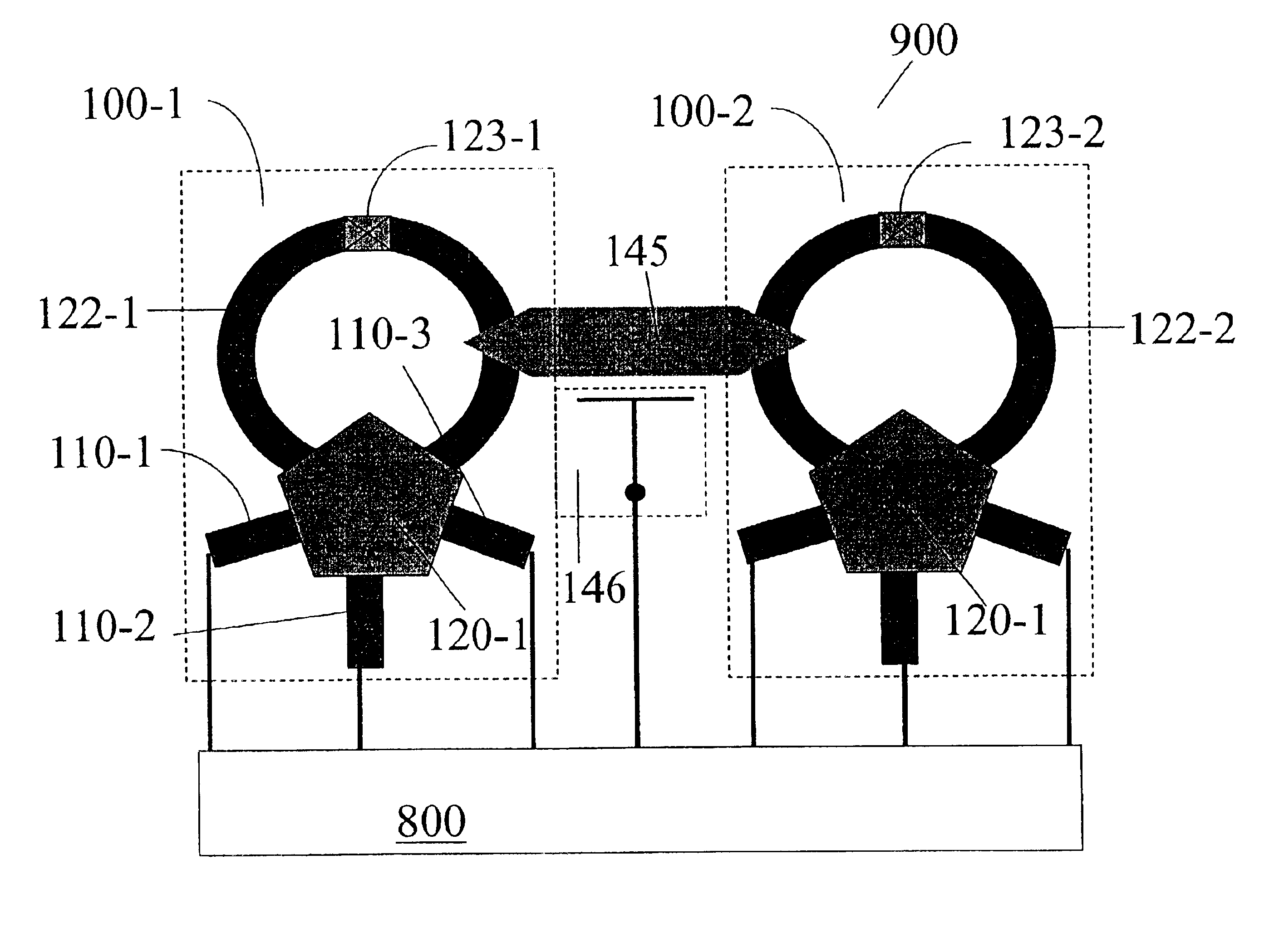 Quantum bit with a multi-terminal junction and loop with a phase shift