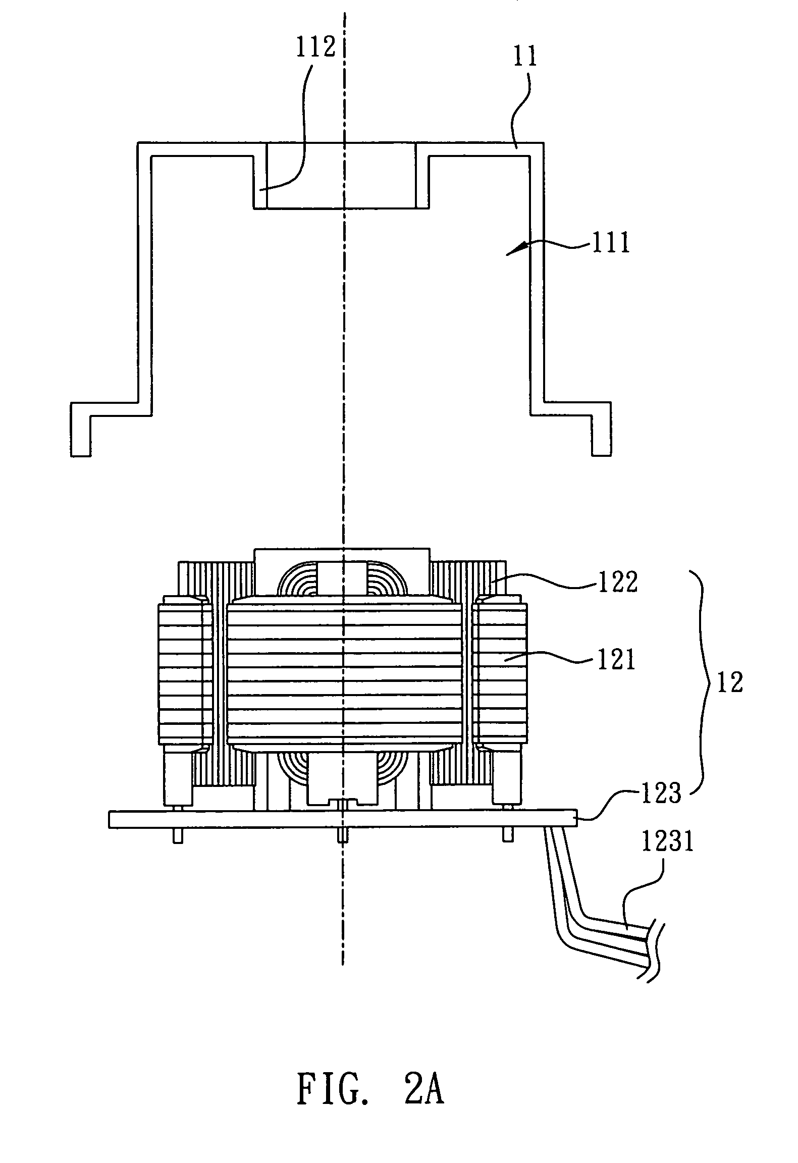 Stator structure and manufacturing method thereof