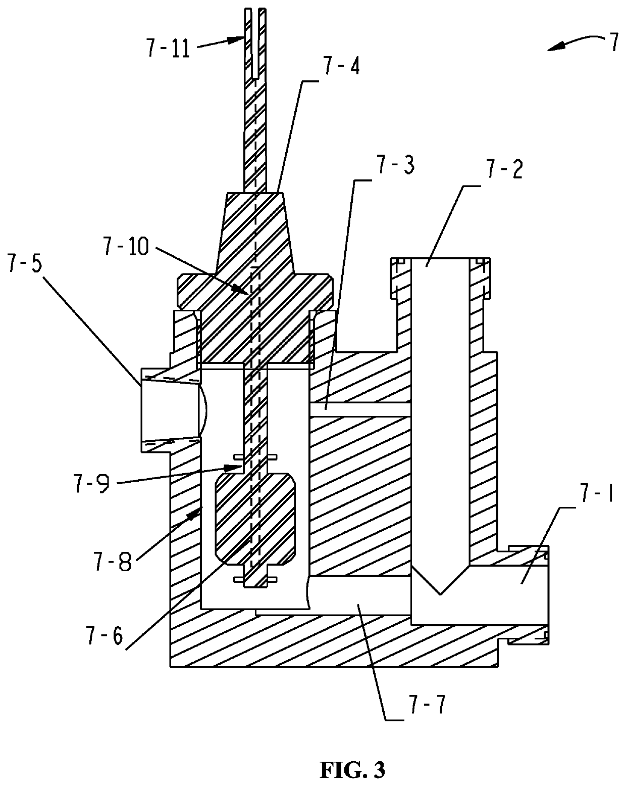 Oil flow switch and lubrication system with the same for a refrigeration system