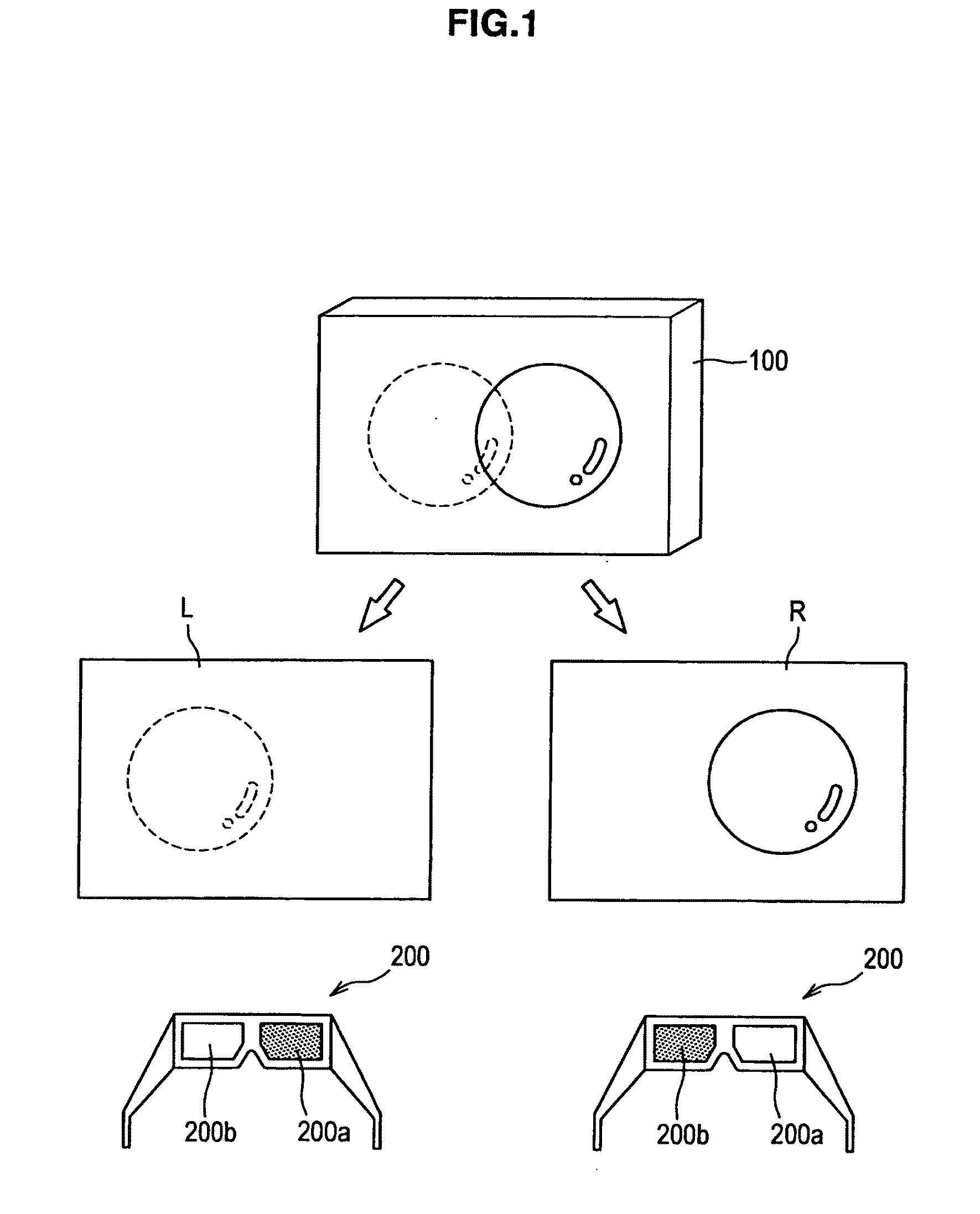 Image displaying apparatus, image display observing system and image displaying method