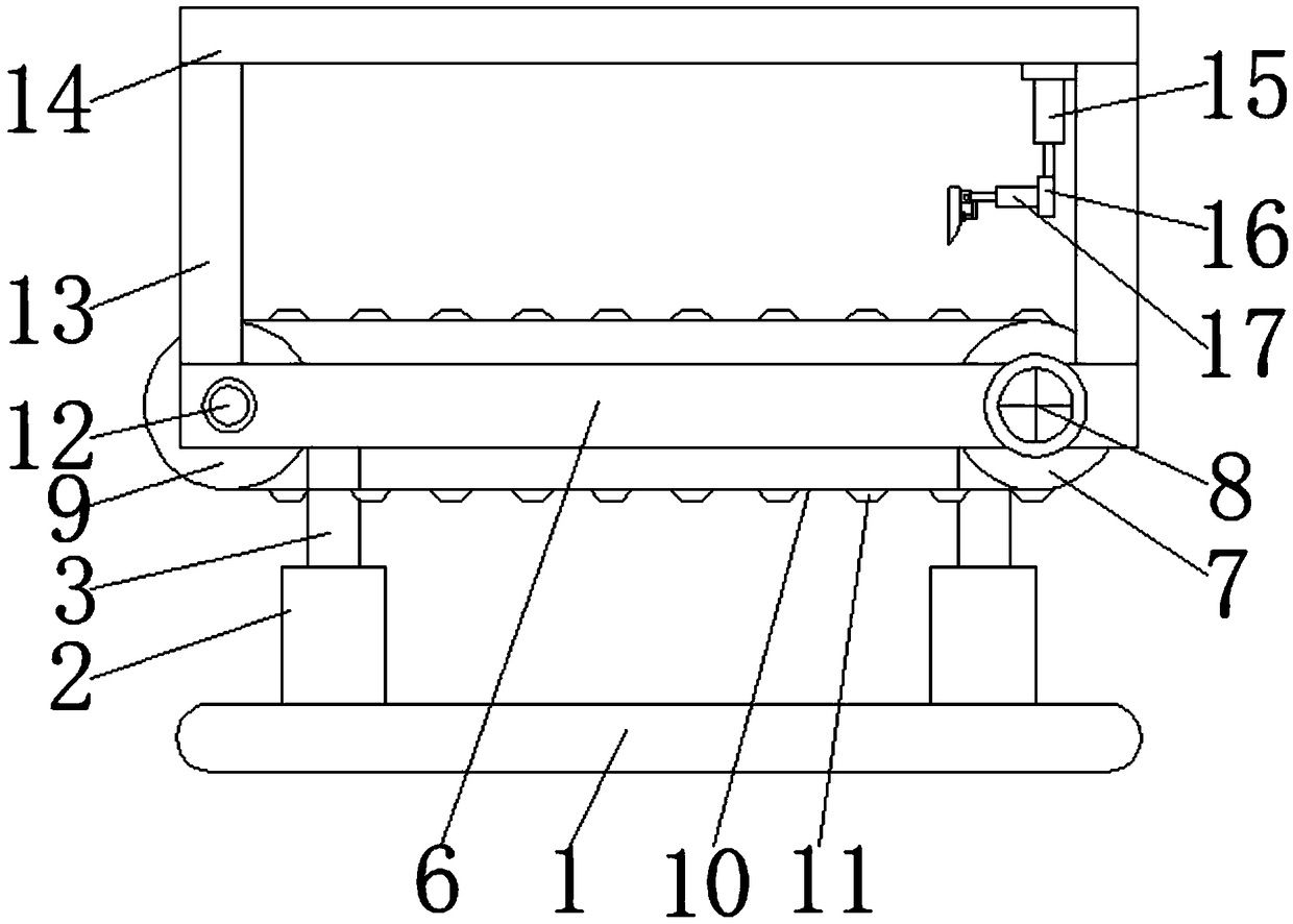 Efficient logistics sorting device