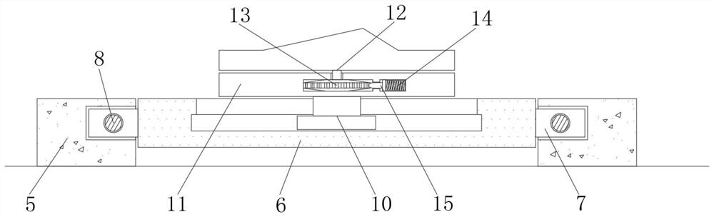 Power motor set capable of realizing multi-stage transmission structure for mechanical design and manufacturing