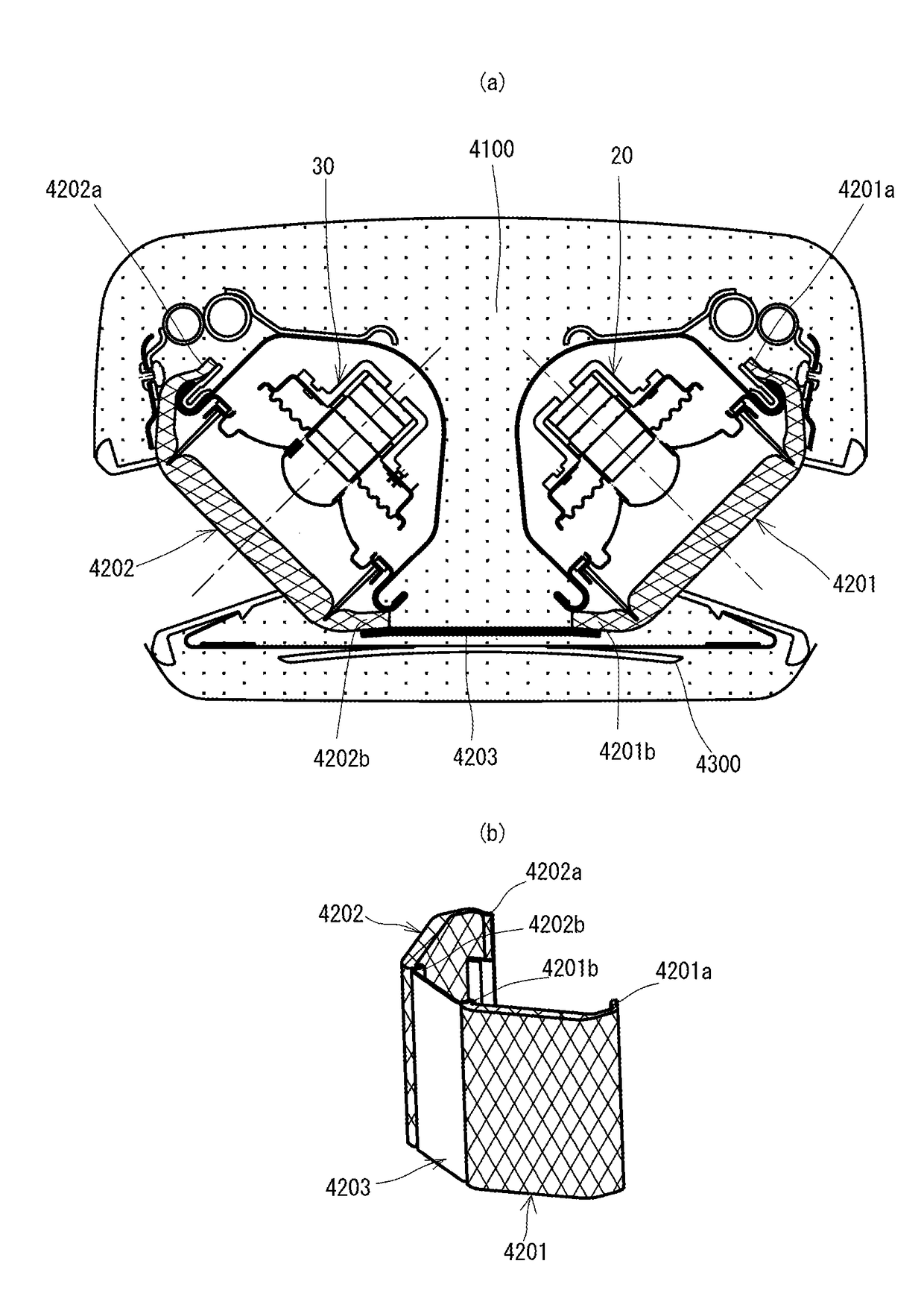 Headrest having speaker