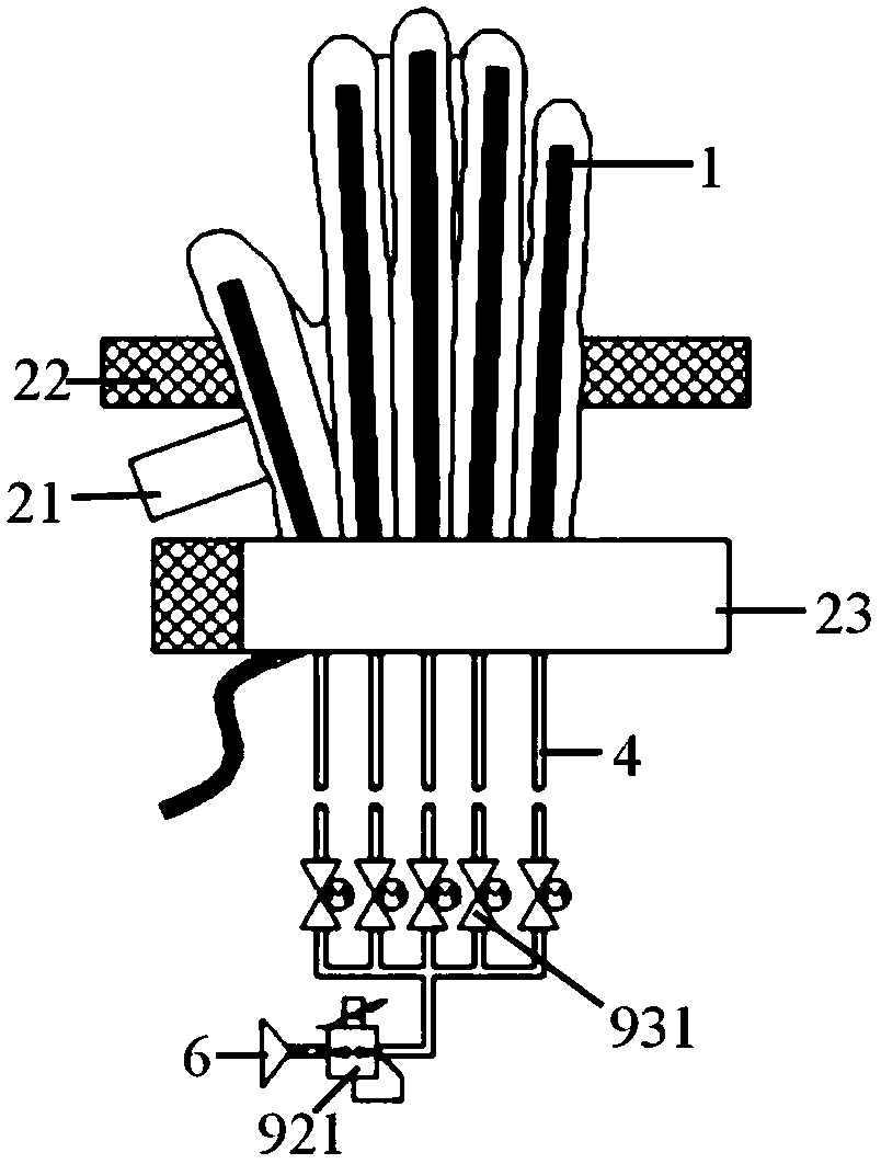 A wearable hand rehabilitation training device