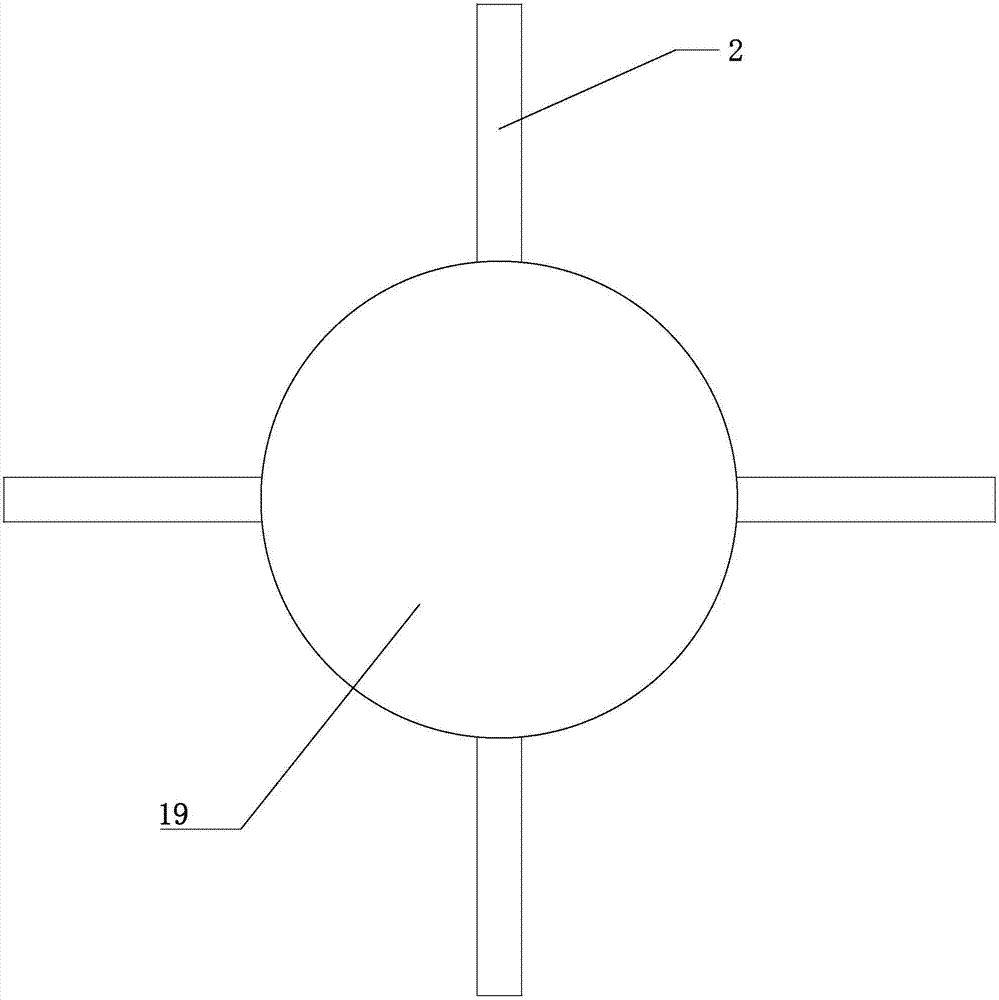 Aerial seedling planting device for desert