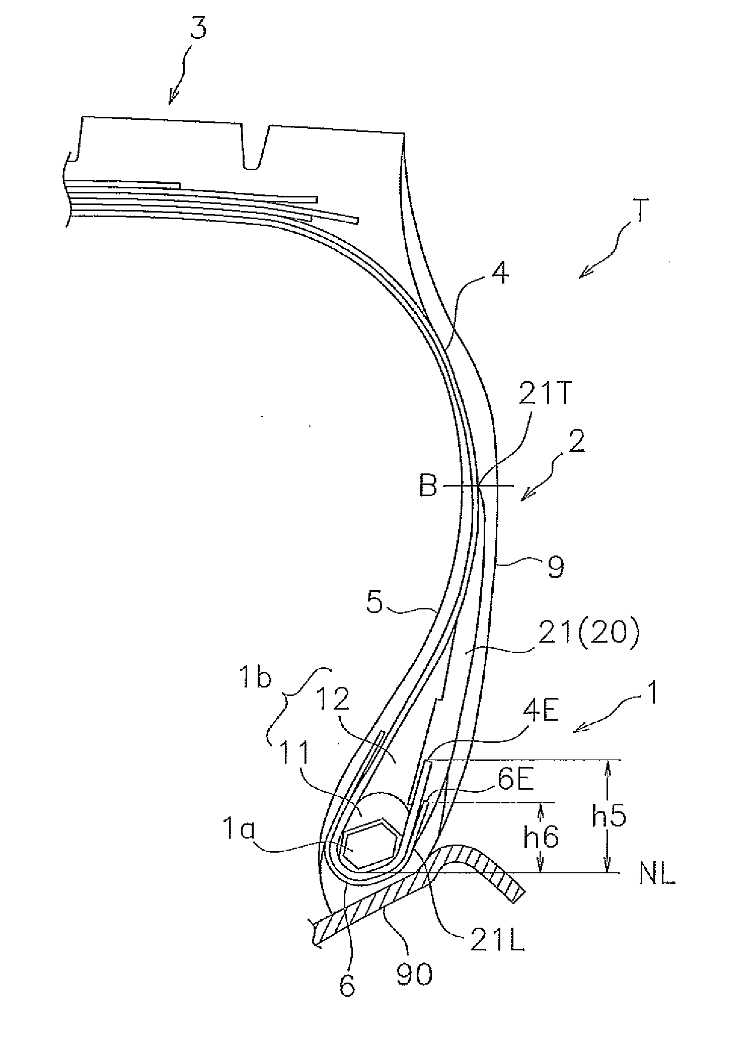 Pneumatic radial tire