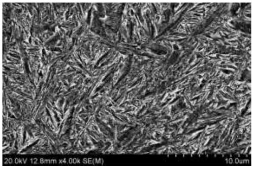 Microstructure control method for high toughness bearings and steel for nano-bainite bearings