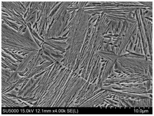 Microstructure control method for high toughness bearings and steel for nano-bainite bearings