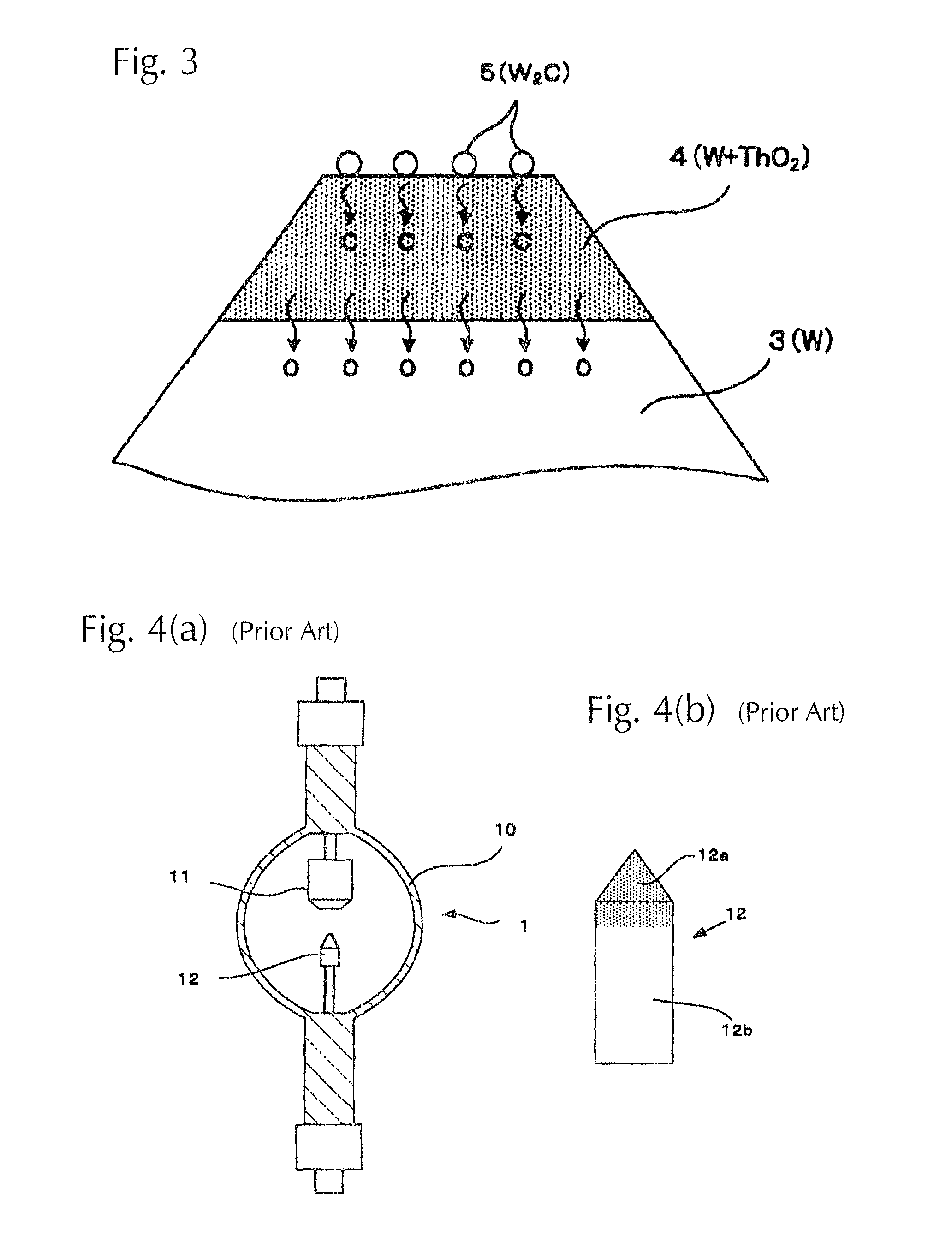 Short arc type discharge lamp