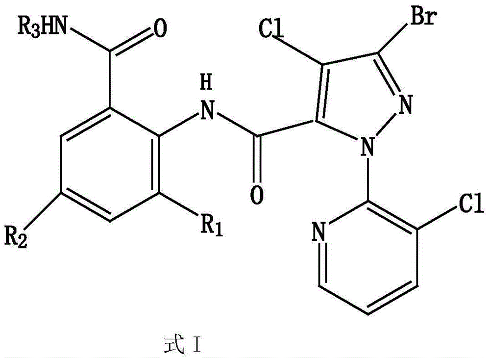 Dihalopyrazole amide and tolfenpyrad compound insecticidal composition