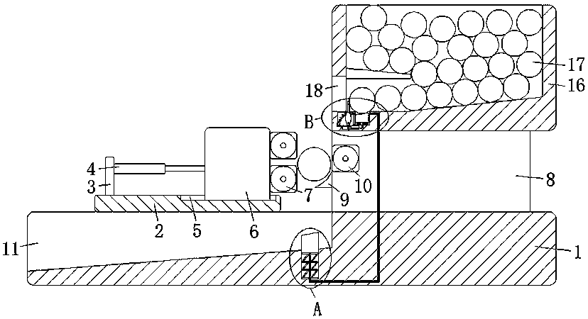 Bruting machine for furniture processing, and processing method thereof