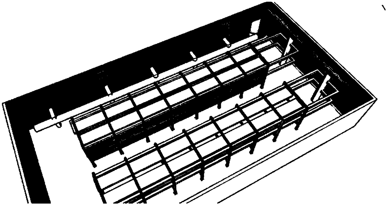 Stacked cage culture chicken house and using method thereof