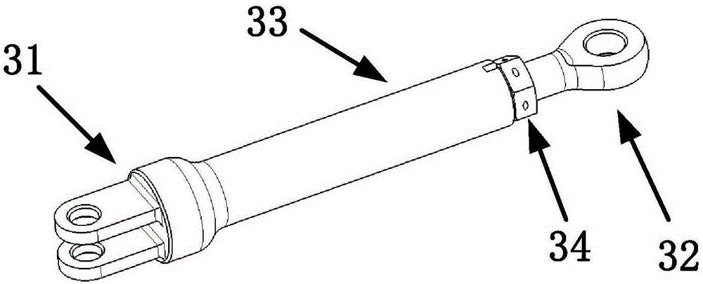 Electrically-driven nose wheel steering device for unmanned aerial vehicle