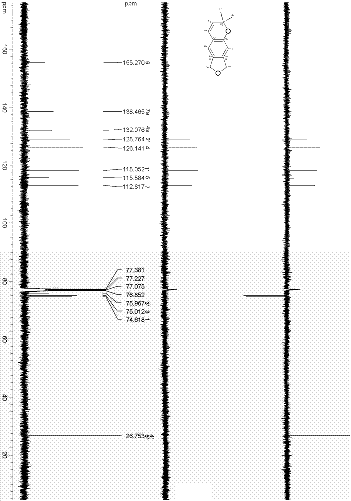 Isobenzofuran compound with effect of scavenging free radicals, and preparation method and application of isobenzofuran compound