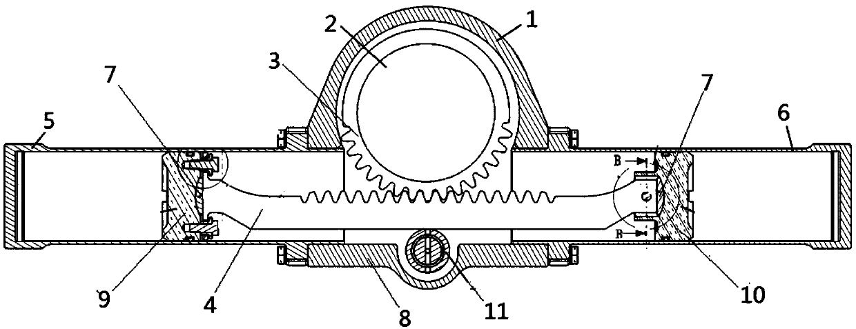 Aircraft turning mechanism