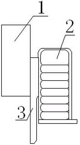 Side baffle for automobile