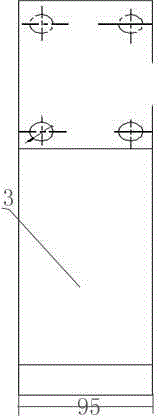 Side baffle for automobile