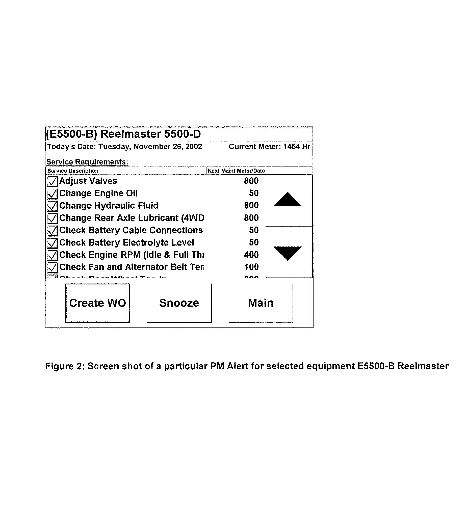 Integrated system for routine maintenance of mechanized equipment