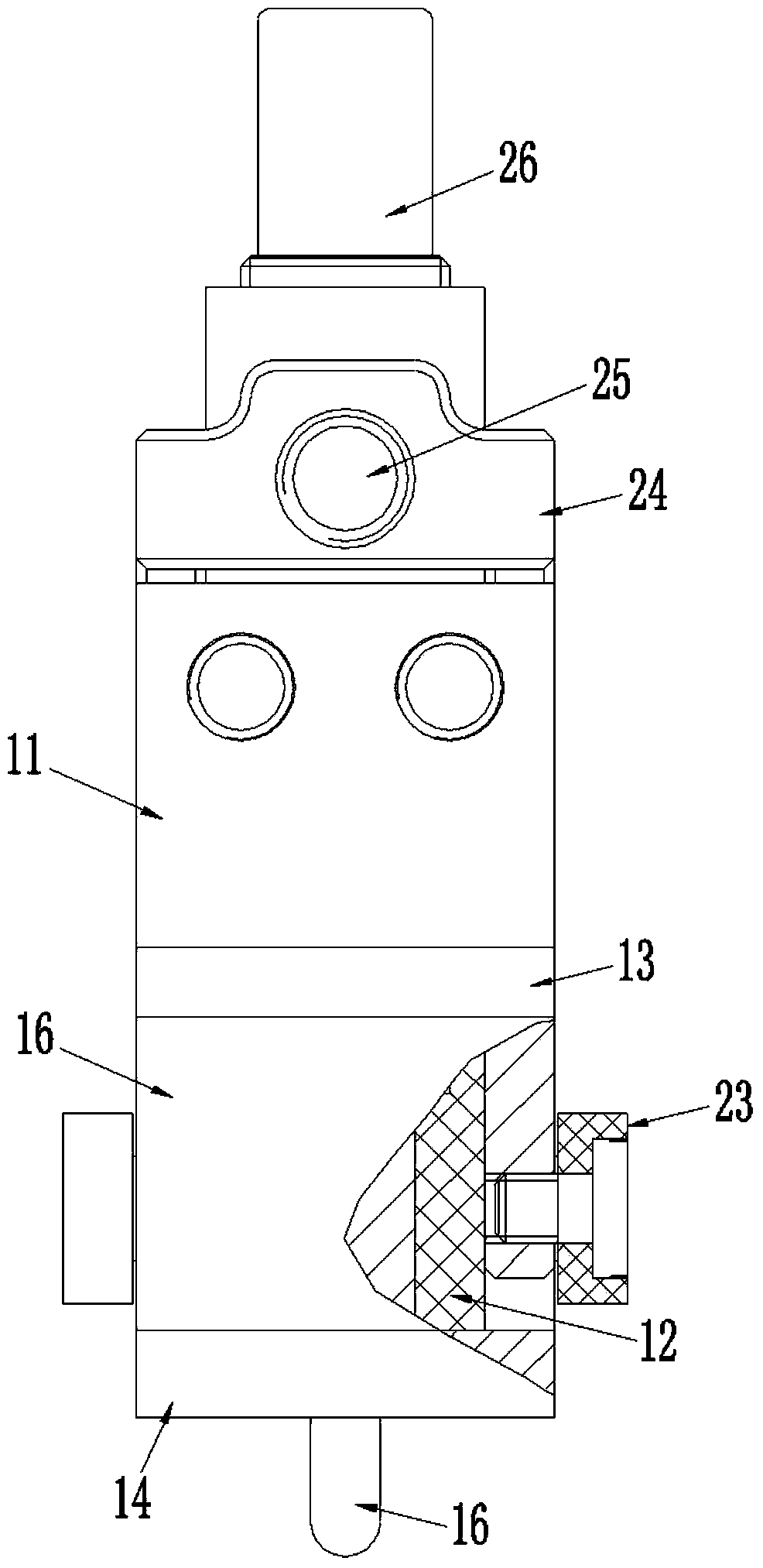 Fireproof short-circuit electrical connector