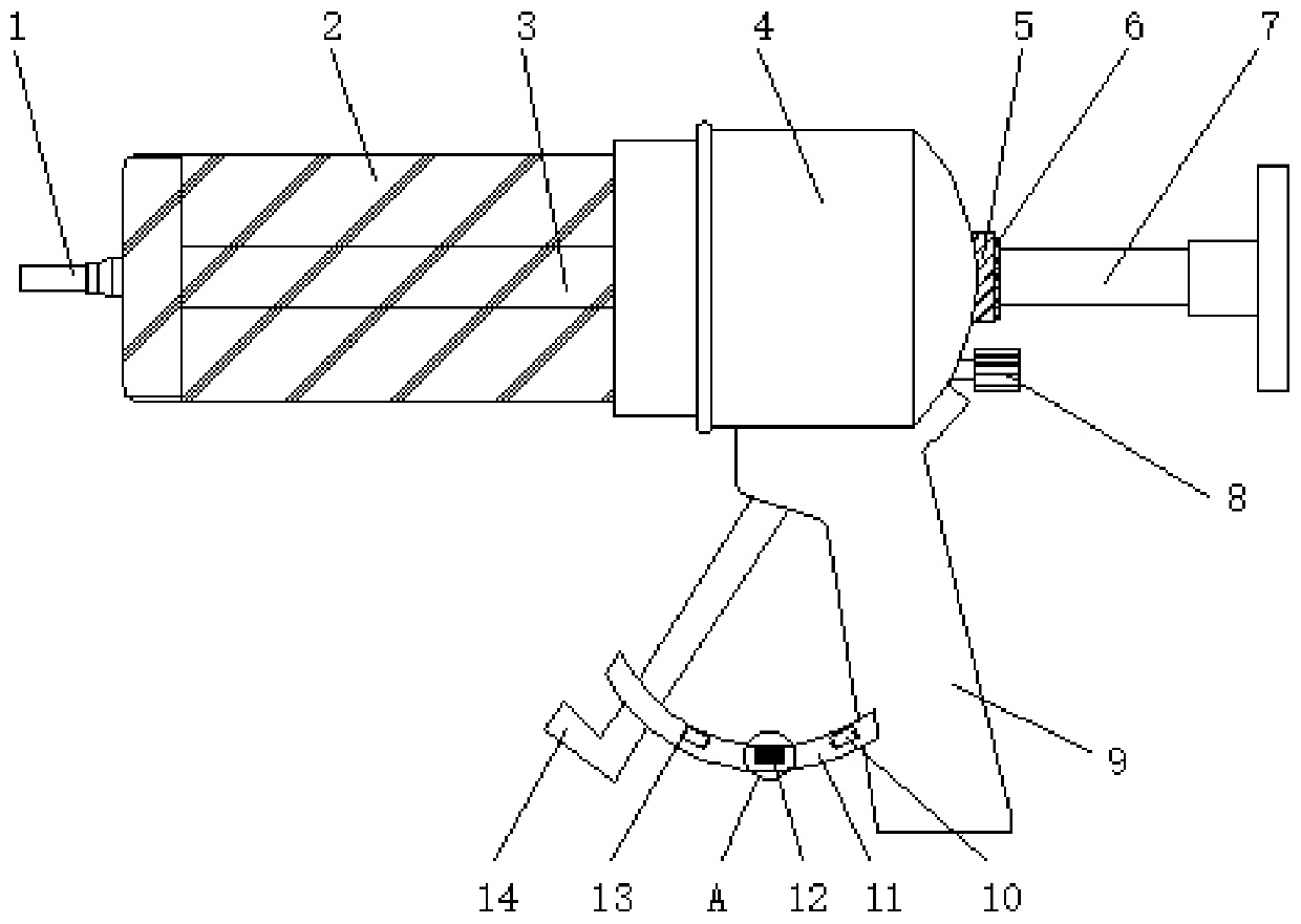 Food pushing device for dysphagia patient