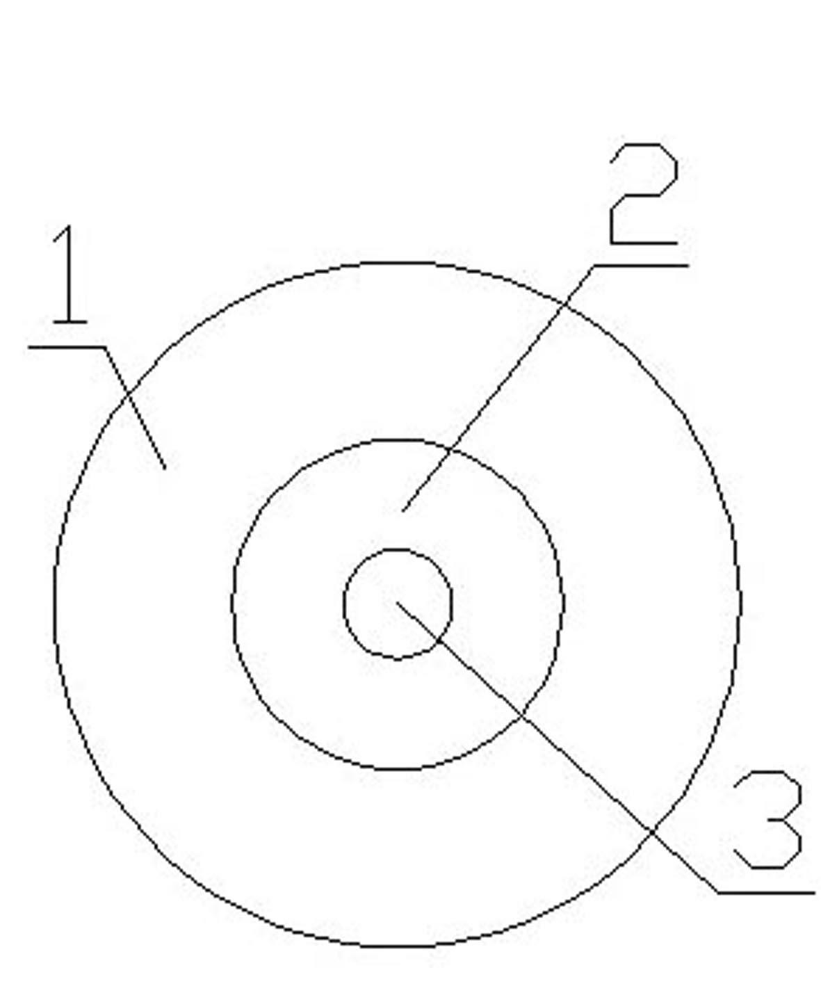 Method for manufacturing plastic bonded permanent magnet rotor with buffering layer