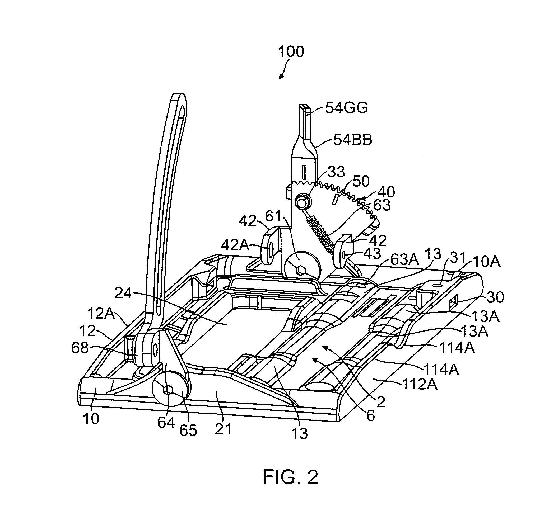 Rolling plate assembly attachment for portable power cutting tools including an improved structural design and manufactured out of improved materials, an improved wheel configuration, and an adjustable bevel gear and a cutting guide