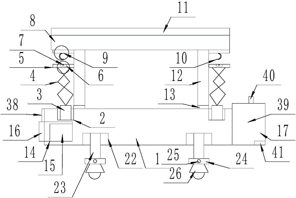 Novel mobile carrying device for patients