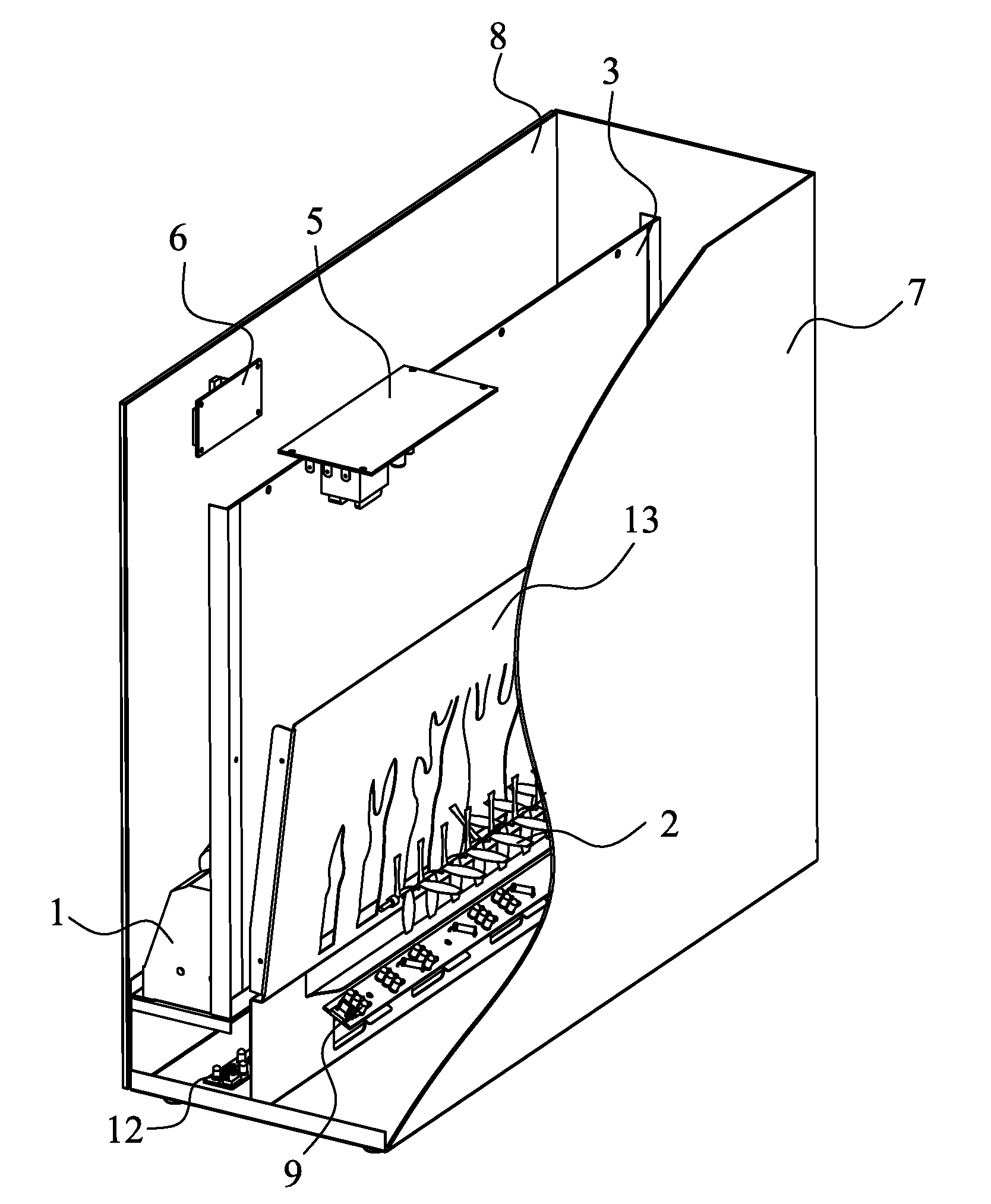 Touch Electric Fireplace