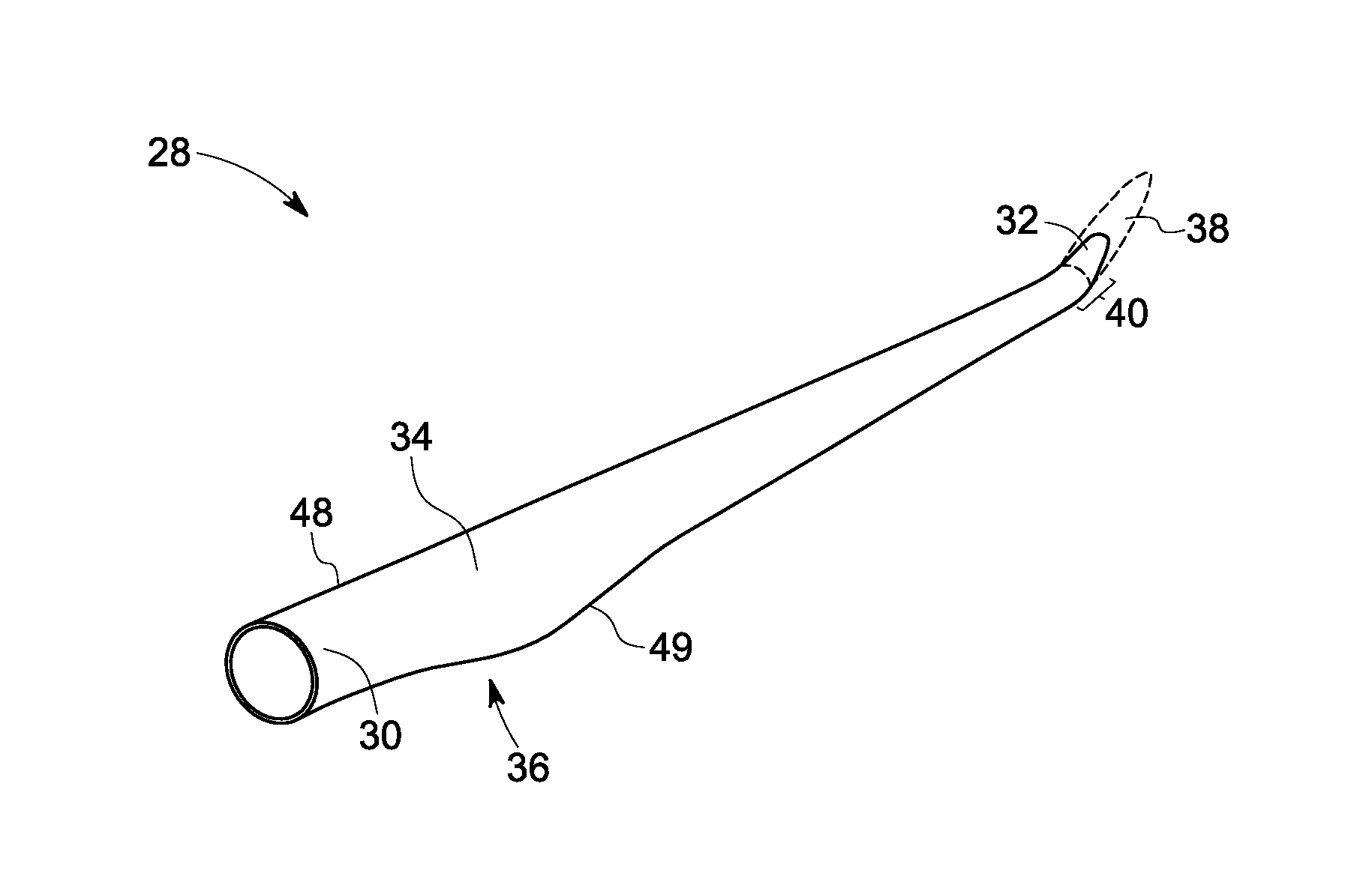 Extension tip sleeve for wind turbine blade