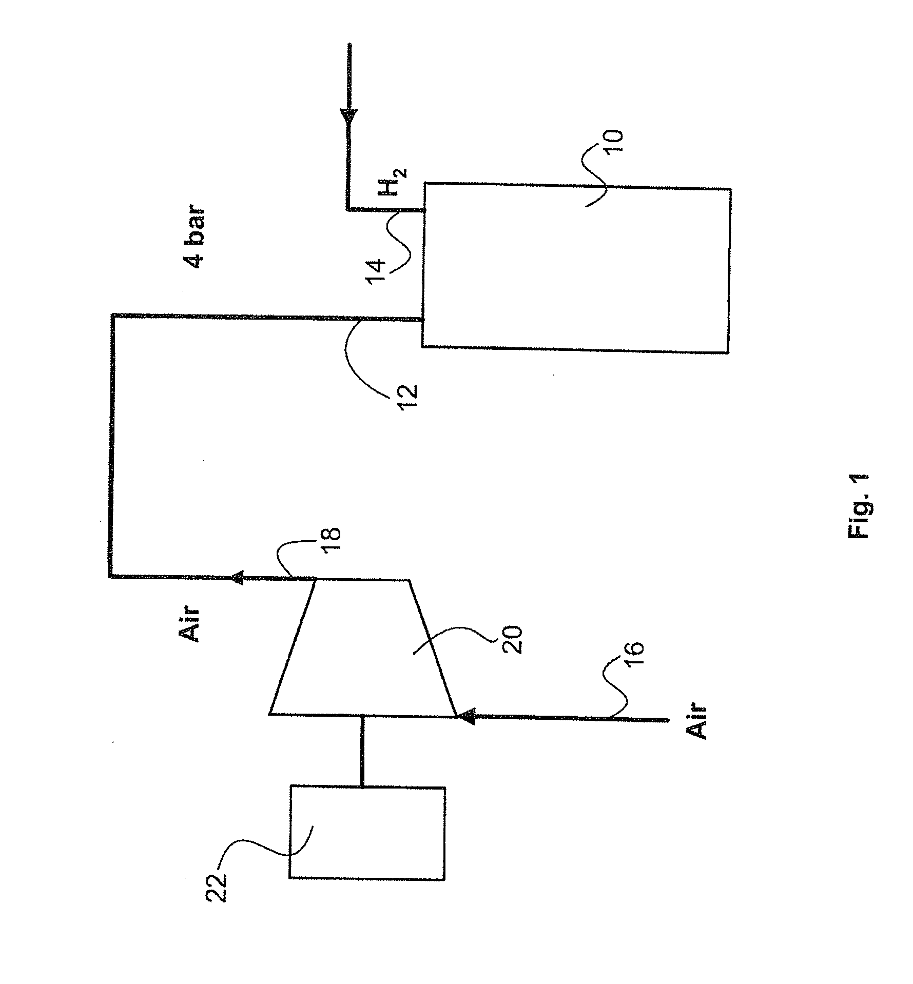 Electric power pack that includes a fuel cell