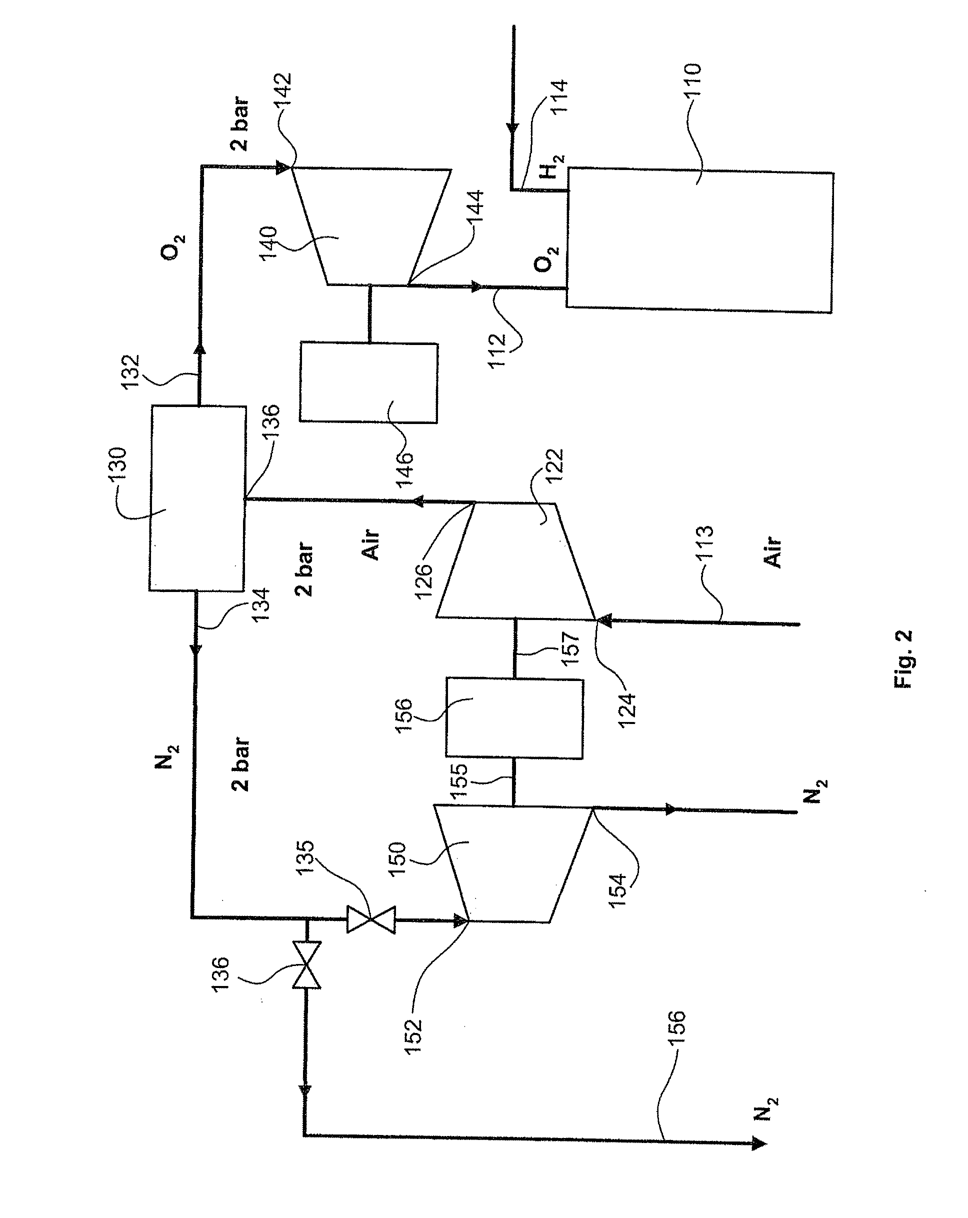 Electric power pack that includes a fuel cell