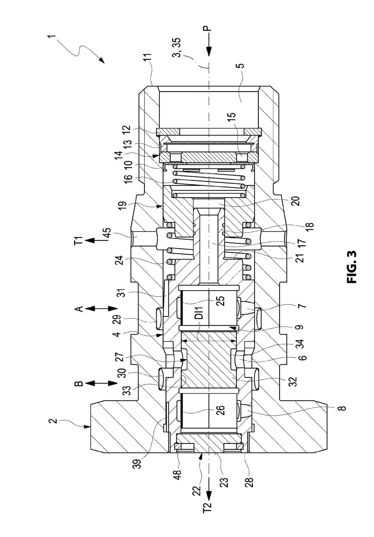 Piston for a hydraulic valve for a cam phaser and hydraulic valve for the cam phaser