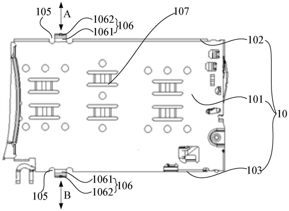 Card holder support, card holder assembly and electronic device