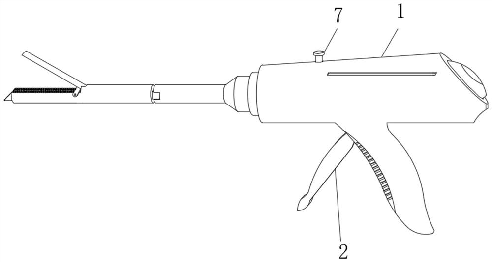 Anastomat with wear-resistant trigger mechanism