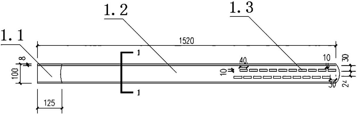 Construction device and method for pouring and reinforcing sectional steel hoop type concrete single column