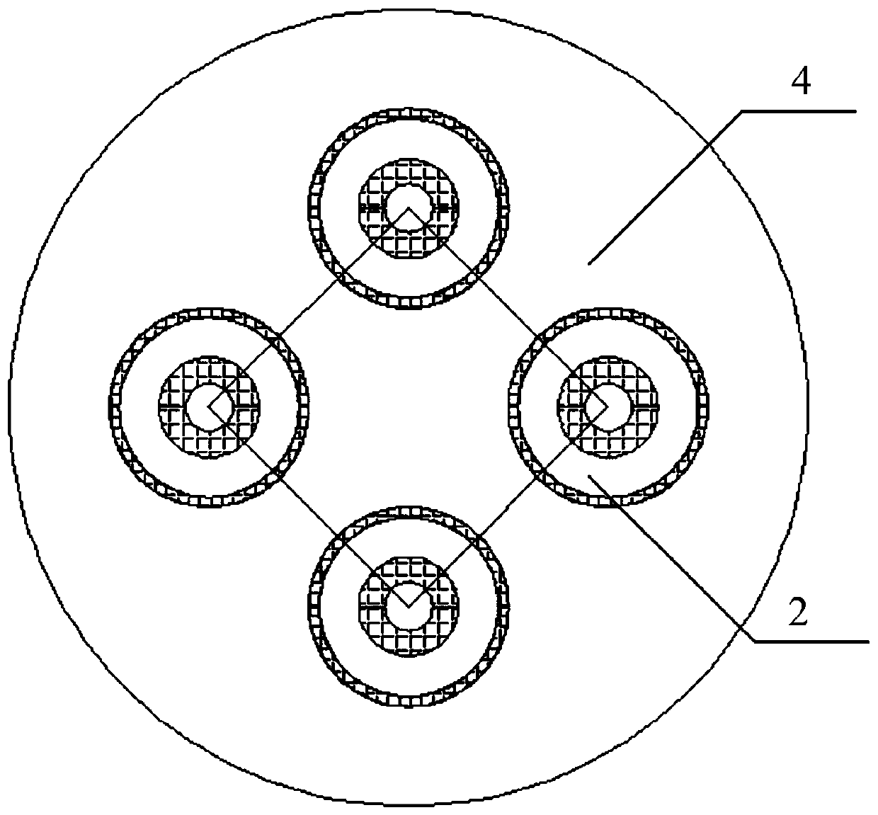 Municipal domestic waste microwave driven hydro-thermal carbonization reaction vessel device, and method