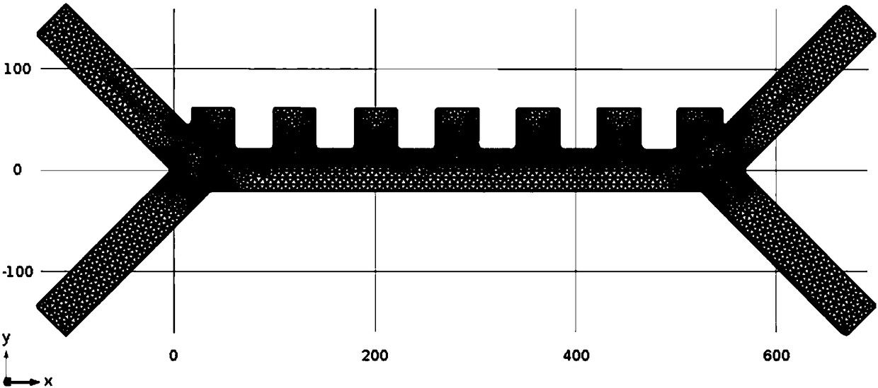 Complex micro-fluidic chip-oriented multiscale coupling simulation method