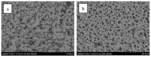 Polyimide microporous film and preparation method thereof, and application of polyimide microporous film in oil-water separation