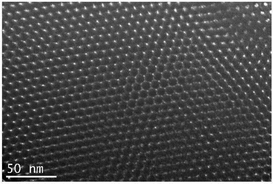 Method used for preparing iron-doped SBA-15 mesoporous molecular sieve under neutral conditions via one-step method