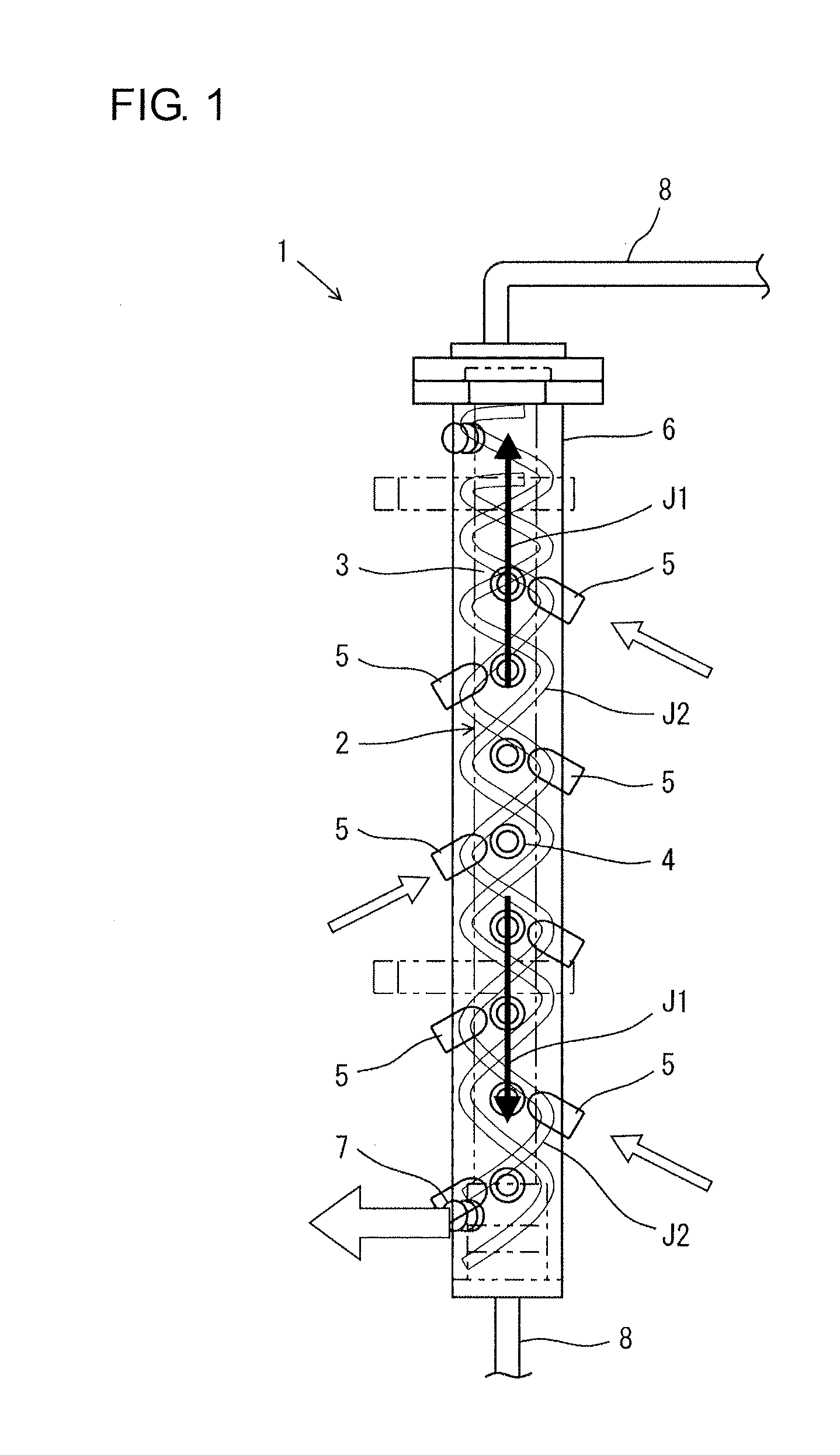 Filtration apparatus and method for cleaning filtration module