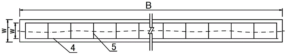 Structure and method for repairing cracks of oblique prestressed cement concrete pavement