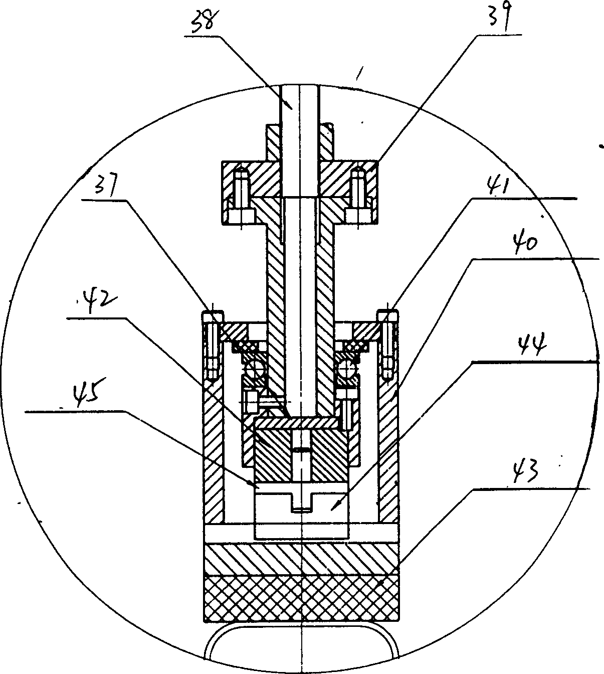 Rotating disk style multi-position automative polisher