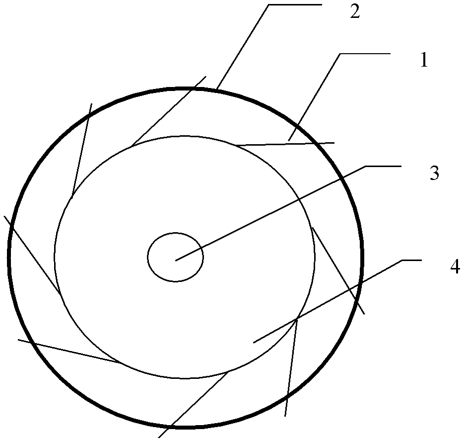 Axial-flow blower fan impeller