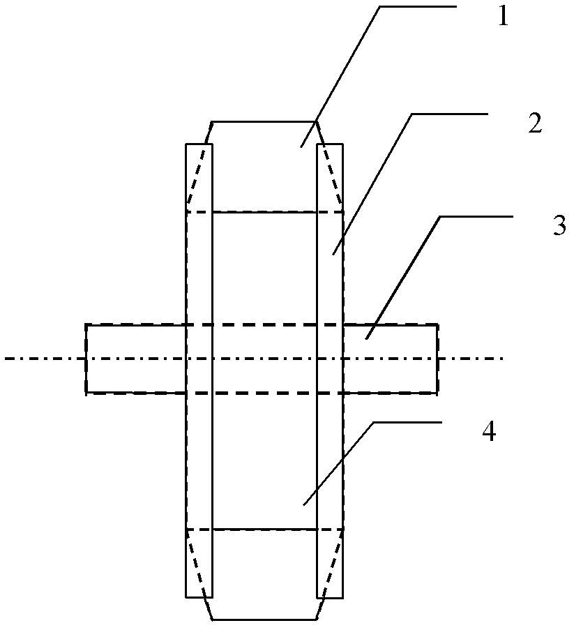 Axial-flow blower fan impeller