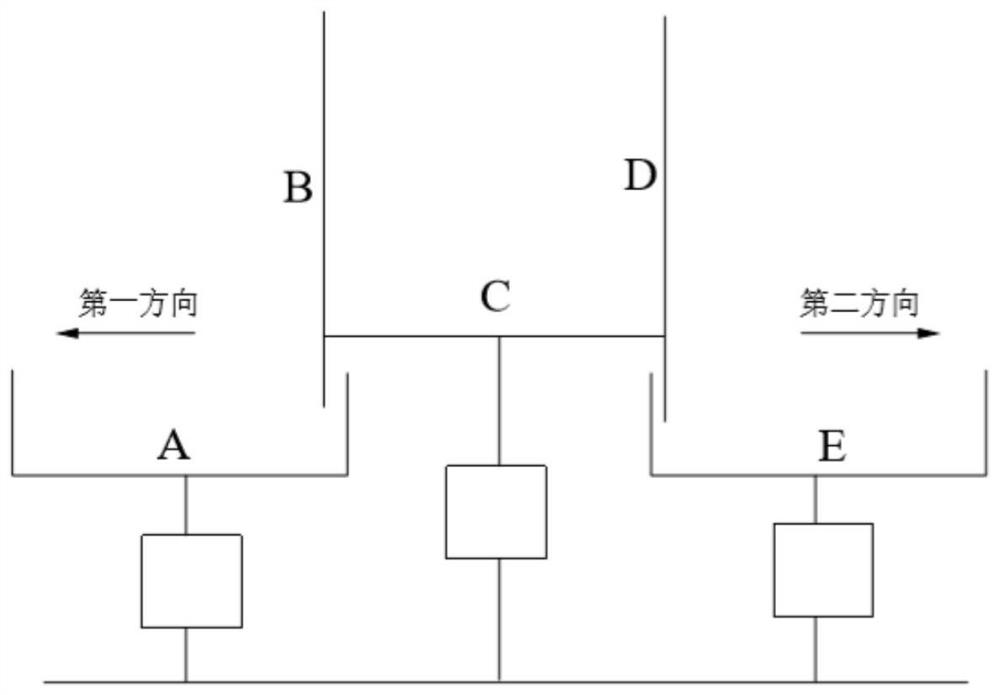 Variable spray distribution test bed liquid collection method and device