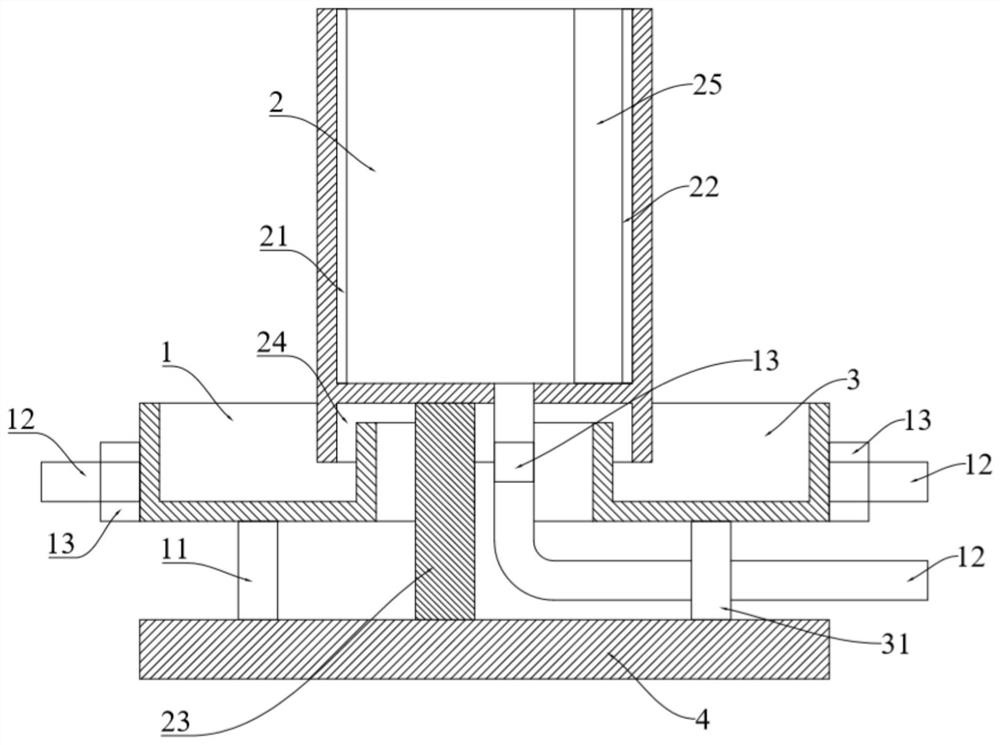 Variable spray distribution test bed liquid collection method and device